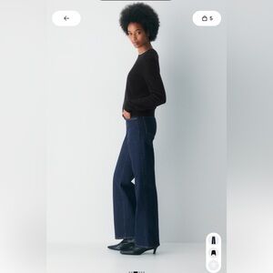 Denim Forum Remy Hi-rise Wide Jean